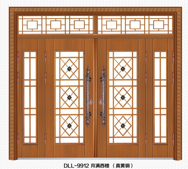 门业图片-别墅非标门DLL-9912  月满西楼DLL-9912  月满西楼图片